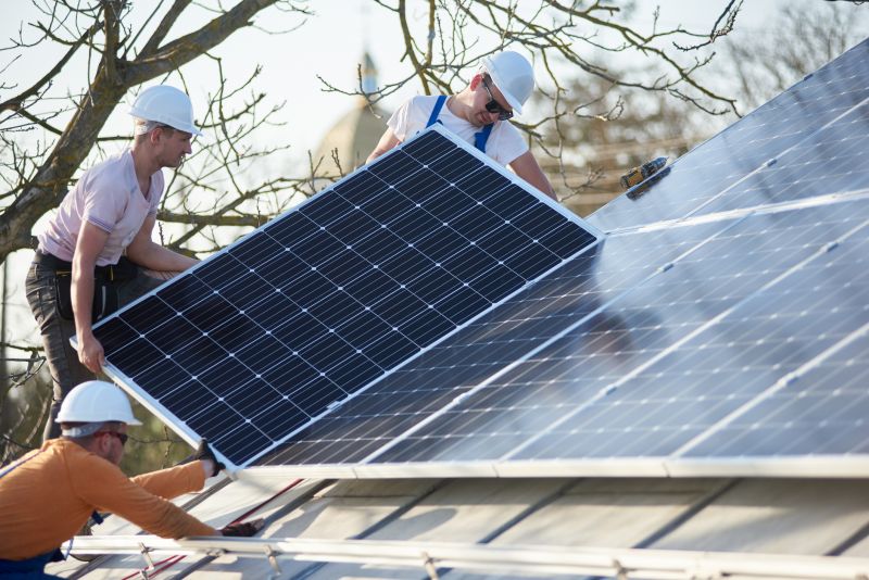 Local Solar Panel Installation pros at work